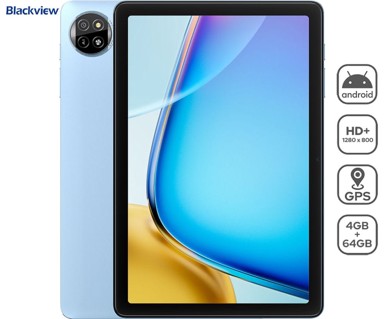 BLACKVIEW Tablet TAB 20, 10.1", 4GB RAM, 64GB, Wi-Fi, Gemini AI, Android, plava